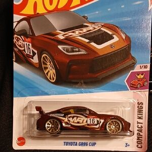 Toyota GR86 Cup Hot Wheels Car - Red and Black